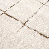 Koume Ivory & Brown Area Rug - Ornate Home