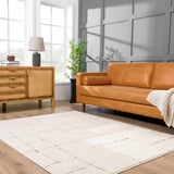 Koume Ivory & Brown Area Rug - Ornate Home