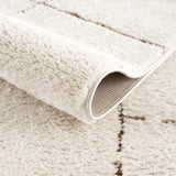 Koume Ivory & Brown Area Rug - Ornate Home