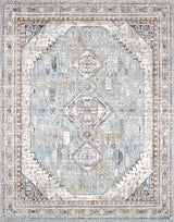 Kouta Gray Blue Area Rug - Ornate Home