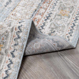Kouta Gray Blue Area Rug - Ornate Home