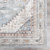 Kouta Gray Blue Area Rug - Ornate Home