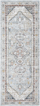 Kouta Gray Blue Area Rug - Ornate Home