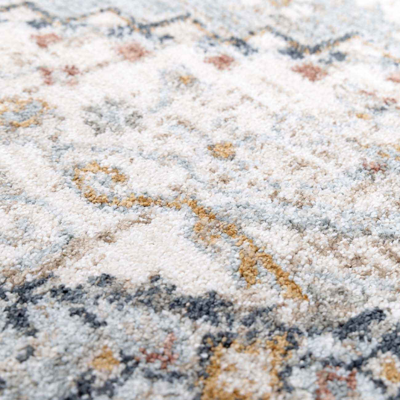 Kouta Gray Blue Area Rug - Ornate Home