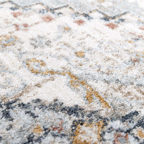 Kouta Gray Blue Area Rug - Ornate Home