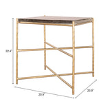 Kove Gold Side Table - Ornate Home