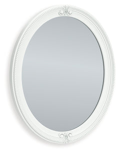 Kozlani White Bedroom Mirror - Ornate Home
