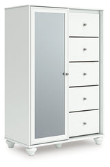 Kozlani White Dressing Chest (Online Special Price) - Ornate Home