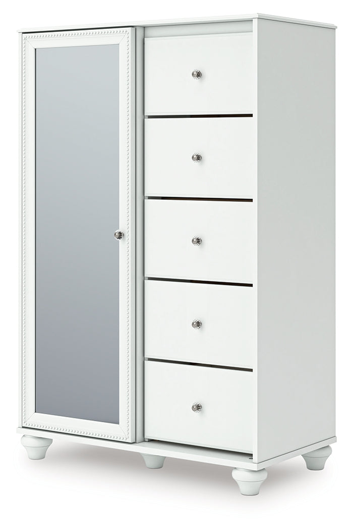 Kozlani White Dressing Chest - Ornate Home