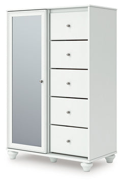 Kozlani White Dressing Chest - Ornate Home