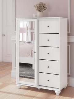 Kozlani White Dressing Chest - Ornate Home