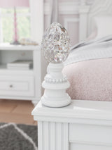 Kozlani White Full Upholstered Panel Bed (Online Special Price) - Ornate Home