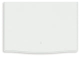 Kozlani White One Drawer Night Stand - Ornate Home