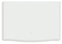 Kozlani White One Drawer Night Stand - Ornate Home