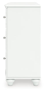 Kozlani White Six Drawer Dresser - Ornate Home