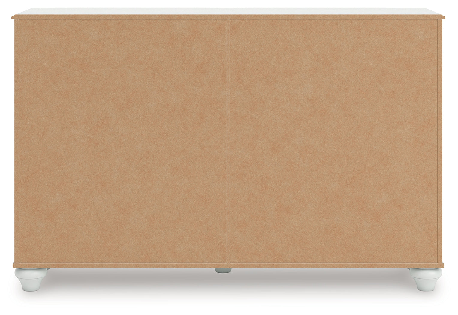 Kozlani White Six Drawer Dresser - Ornate Home