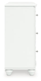 Kozlani White Six Drawer Dresser - Ornate Home