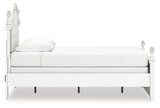 Kozlani White Twin Upholstered Panel Bed (Online Special Price) - Ornate Home