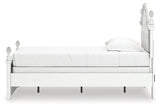 Kozlani White Twin Upholstered Panel Bed (Online Special Price) - Ornate Home