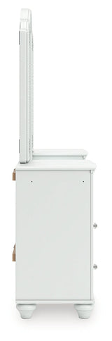 Kozlani White Vanity with Mirror (Online Special Price) - Ornate Home