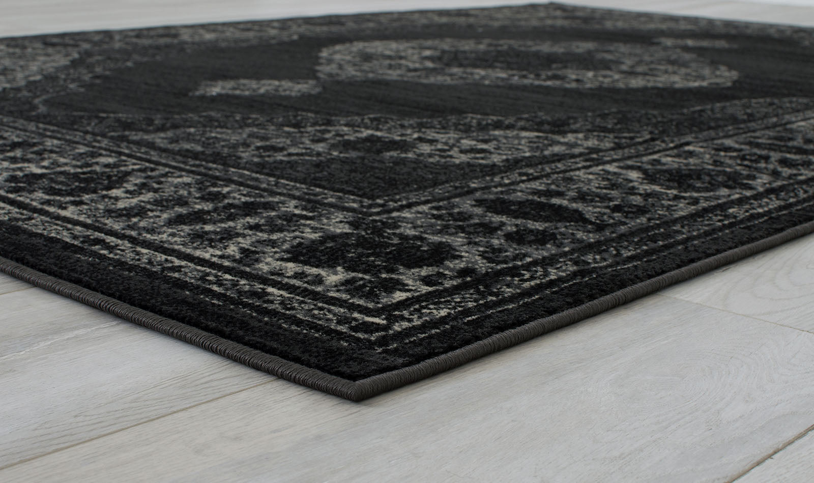 Kozlu Dark Gray 5' X 7' Area Rug - Ornate Home