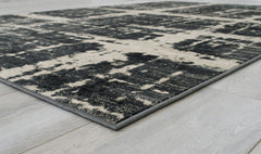 Kozlu Gray/Beige 5' X 7' Area Rug - Ornate Home