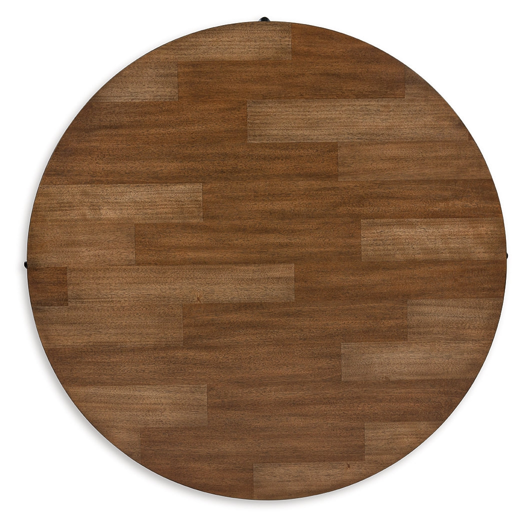 Kraeburn Brown/Black Coffee Table (Online Special Price) - Ornate Home