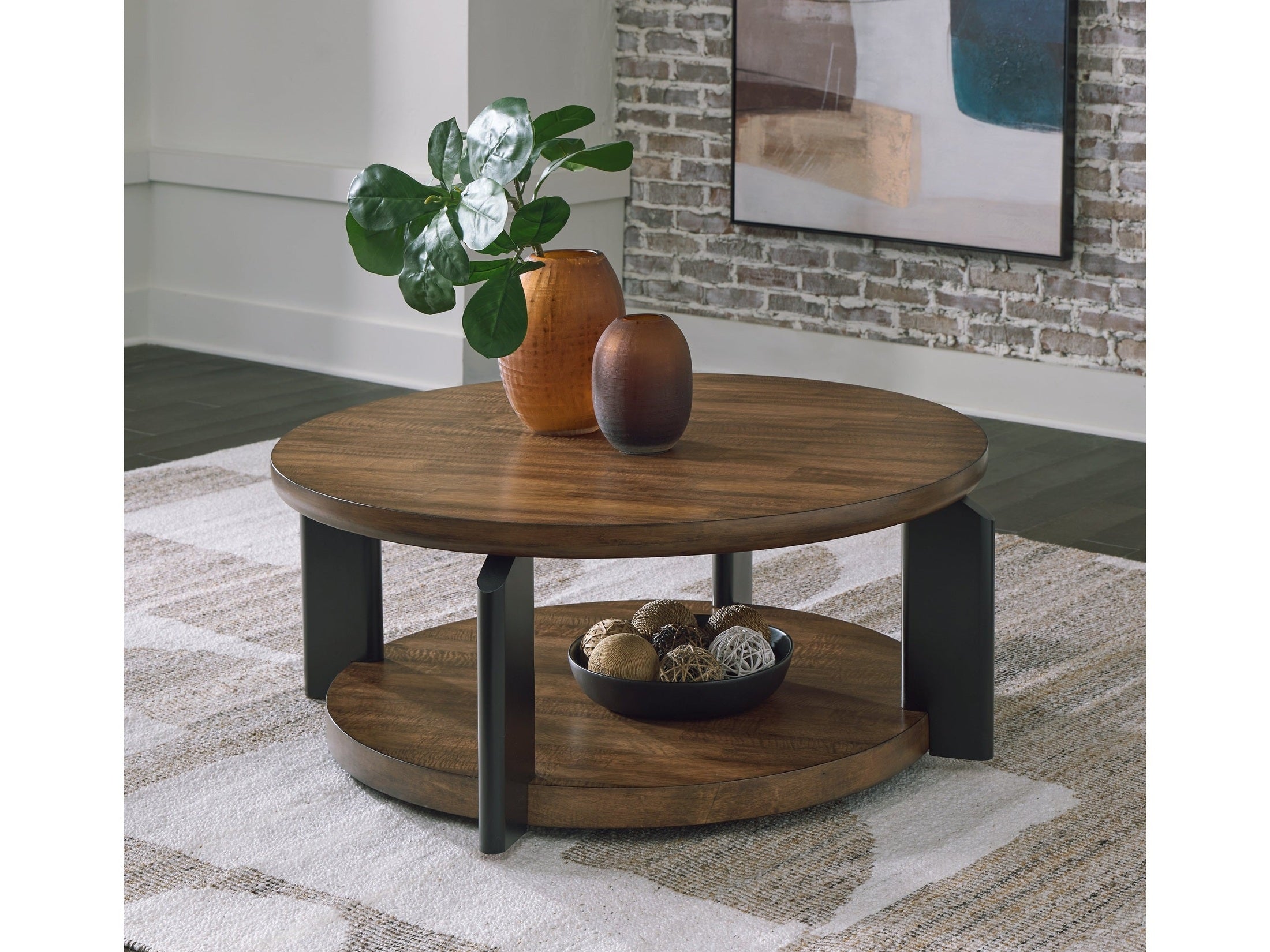 Signature Design By Ashley Kraeburn Coffee Table - Thumbnail 4