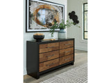 Kraeburn Brown/Black Dresser (Online Special Price) - Ornate Home