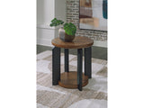Kraeburn Brown/Black End Table (Online Special Price) - Ornate Home