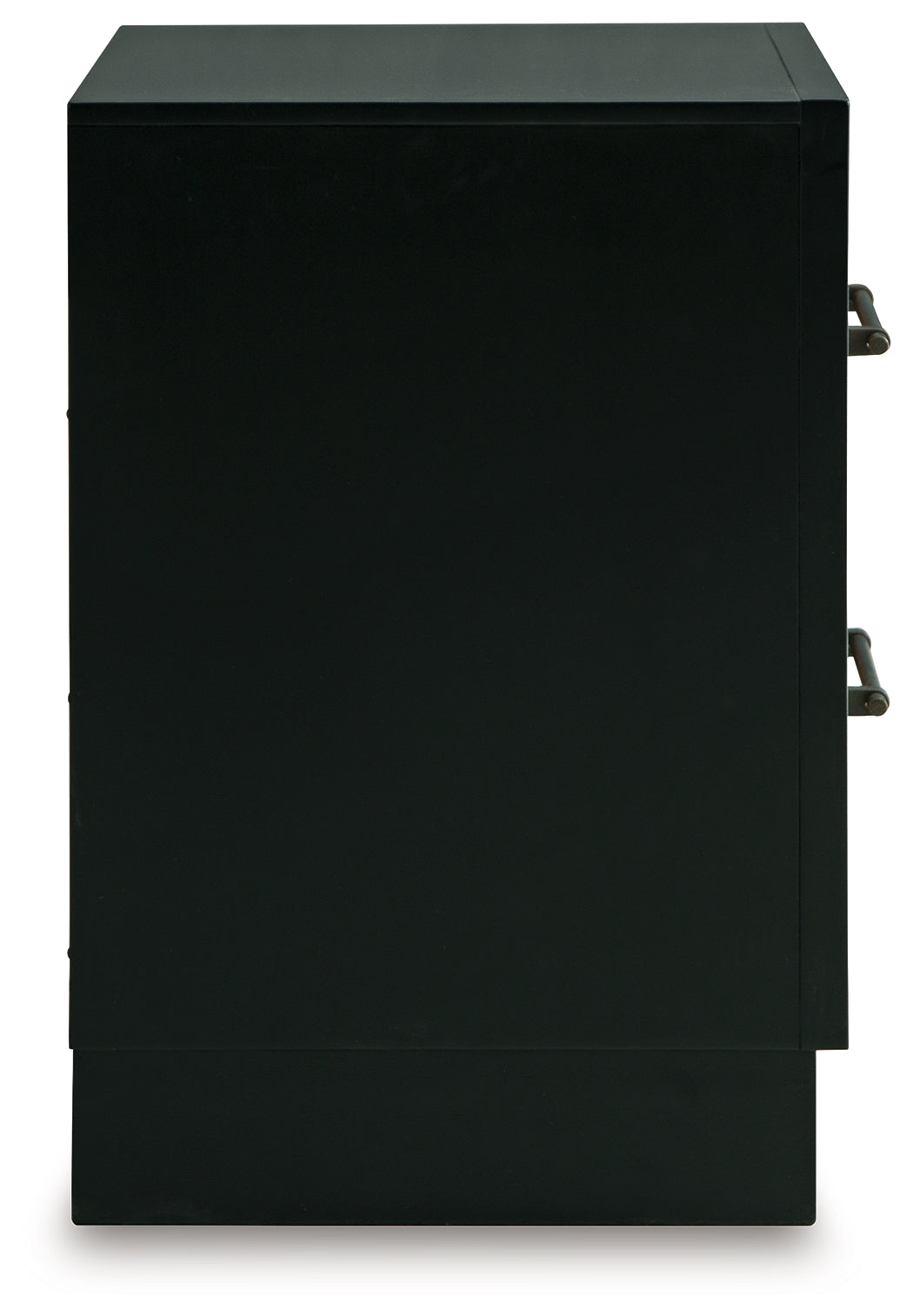 Kraeburn Brown/Black Two Drawer Nightstand (Online Special Price) - Ornate Home