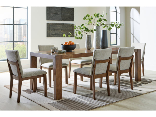 Kraeburn Brown Dining Table and 6 Chairs (Online Special Price) - Ornate Home