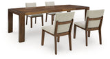 Kraeburn Brown Dining Table w/4 Chairs (Online Special Price) - Ornate Home