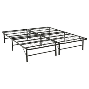 Kramer Black California King Folding Metal Bed Frame - Ornate Home