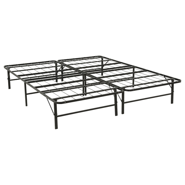 Kramer Black California King Folding Metal Bed Frame - Ornate Home