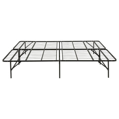 Kramer Black California King Folding Metal Bed Frame - Ornate Home