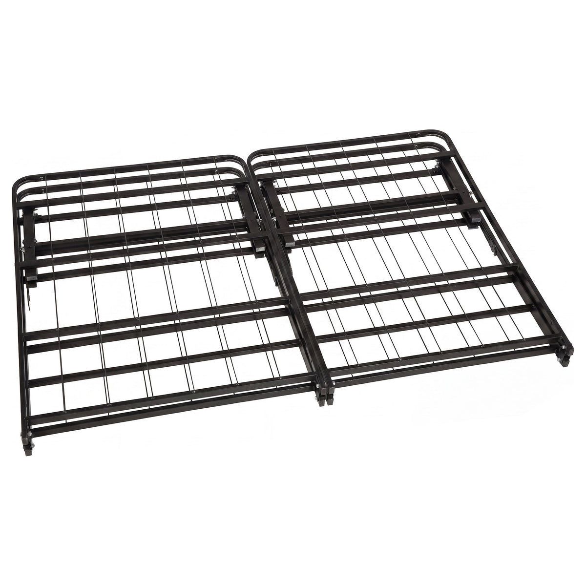 Kramer Black California King Folding Metal Bed Frame - Ornate Home