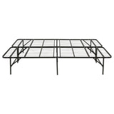 Kramer Black Queen Folding Metal Platform Bed Frame - Ornate Home