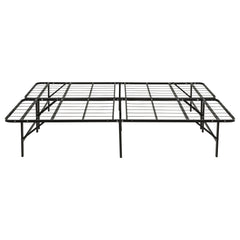 Kramer Black Queen Folding Metal Platform Bed Frame - Ornate Home