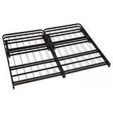 Kramer Black Queen Folding Metal Platform Bed Frame - Ornate Home