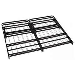 Kramer Black Queen Folding Metal Platform Bed Frame - Ornate Home