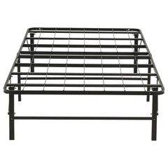 Kramer Black Twin Folding Metal Platform Bed Frame - Ornate Home