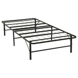 Kramer Black Twin Xl Folding Metal Platform Bed Frame - Ornate Home