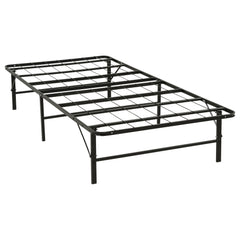 Kramer Black Twin Xl Folding Metal Platform Bed Frame - Ornate Home