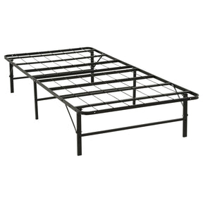 Kramer Black Twin Xl Folding Metal Platform Bed Frame - Ornate Home