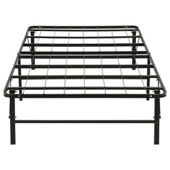 Kramer Black Twin Xl Folding Metal Platform Bed Frame - Ornate Home