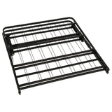 Kramer Black Twin Xl Folding Metal Platform Bed Frame - Ornate Home