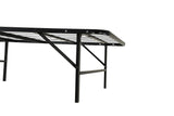 Kramer Black Twin Xl Folding Metal Platform Bed Frame - Ornate Home