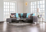 Krefeld Dark Gray Sectional - Ornate Home