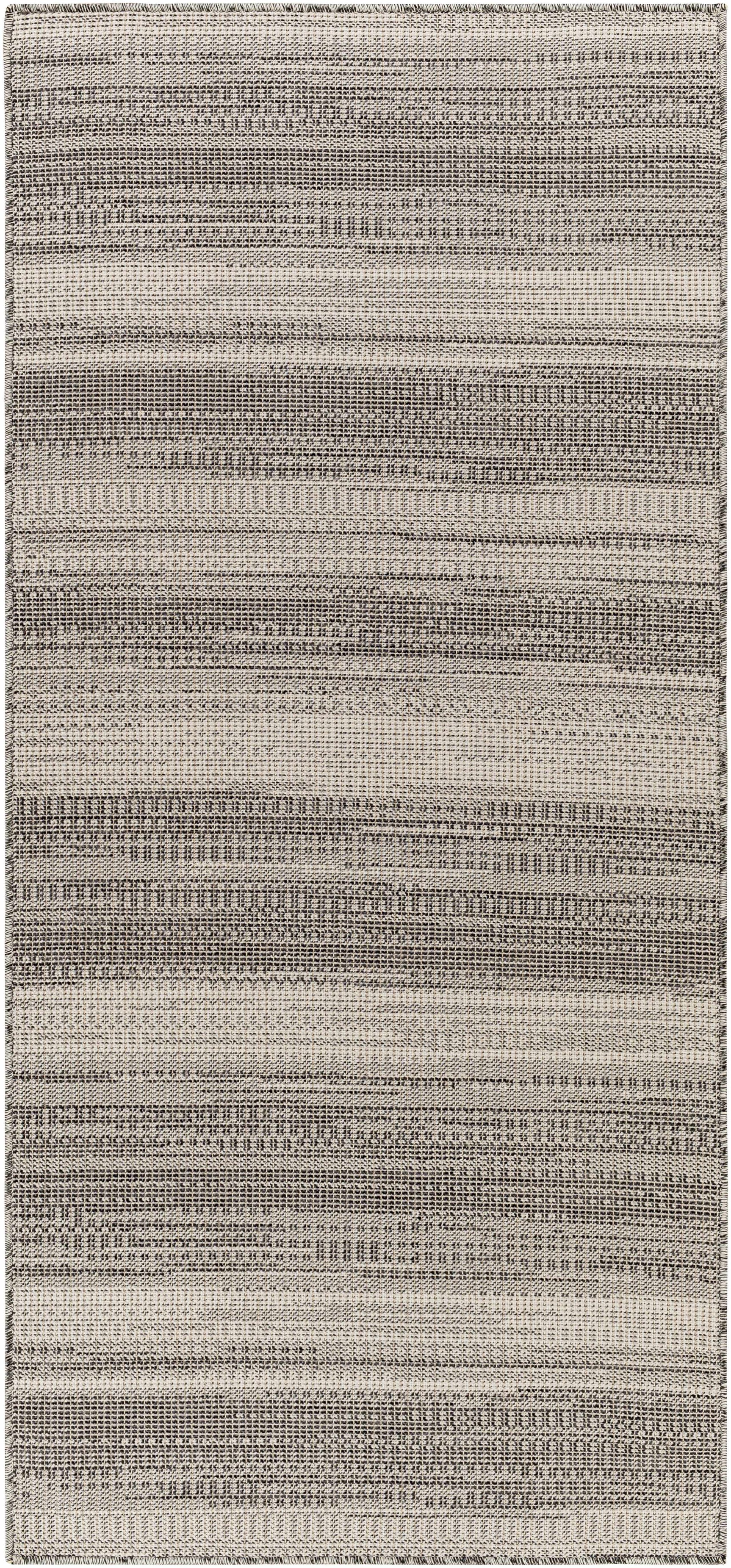 Kris Black Outdoor Area Rug - Clearance - Ornate Home